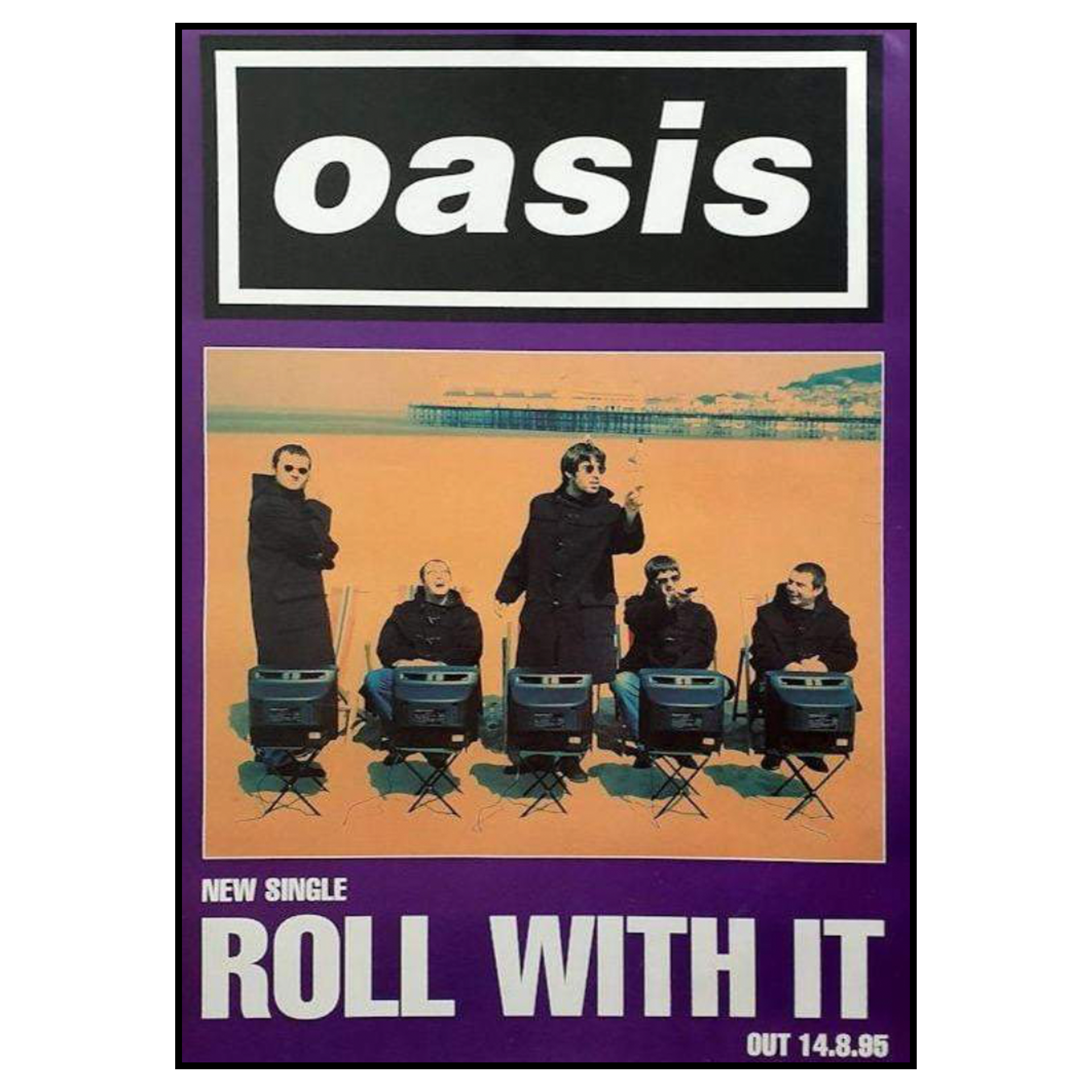 oasis/roll with it UK盤 Oasis Roll With It - EX UK 12
