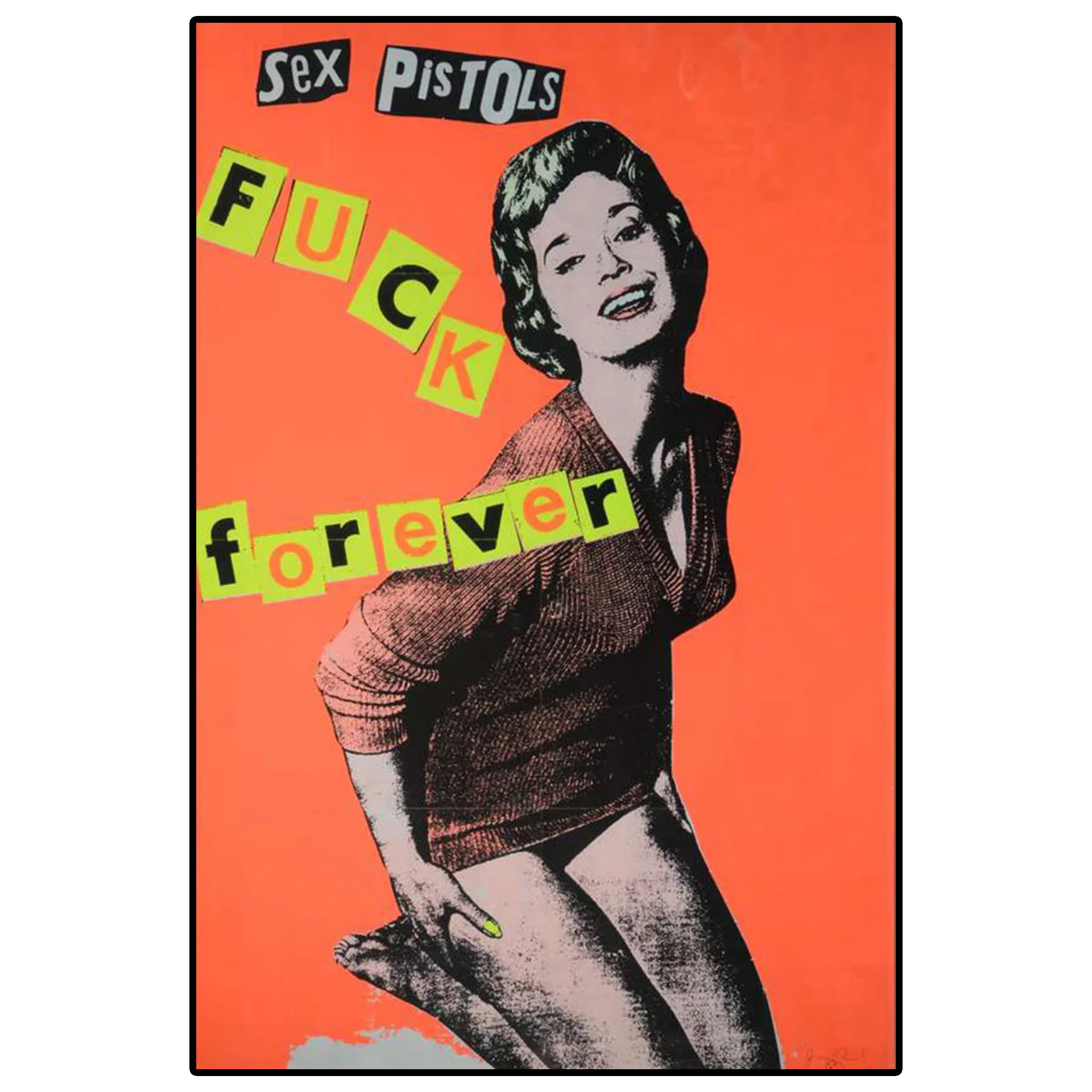 Sex Pistols Fuck Forever シルクスクリーン Sex Pistols - Fuck Forever (1986) – The Moment